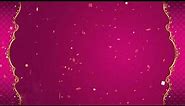 Beautiful Pink Glitter Background Animation HD l Free