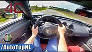 POV Alfa Romeo 4C Acceleration & Sound TCT LAUNCH CONTROL Test Drive