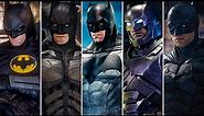 Evolution of Batman Movie Suits in Games