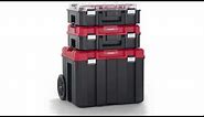 CRAFTSMAN System Tower 3-Section Lockable Wheeled Tool Box