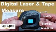 Digital Laser Tape Measure 2 in 1 review