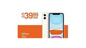 Boost Mobile - Get an iPhone 11 for just $39.99 when you...