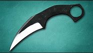 Karambit Knife Hammered 1095 High Carbon Steel Blank Blade Krambit Hunting Knife,Knife Making Supply