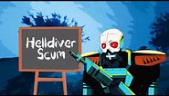 Automatons Learn English - Helldiver Scum | Automaton Combat Training | Helldivers 2