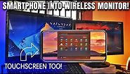 Turn your Android phone into a wireless PC Monitor!