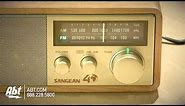 Sangean AM/FM Analog Radio WR11SE Overview