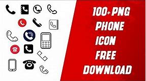 100+ Png Phone Icon Free Download