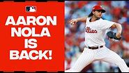 He's BACK! The best moments of Aaron Nola's Phillies career!