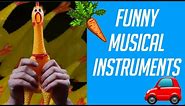 Funny Musical Instruments | Try Not to Laugh