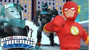 Batman Robot Can Beat The Freeze?!? | Kids Action Show | Super Hero Cartoons | DC Super Friends