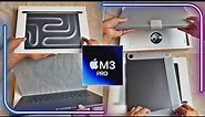 New M3 Pro 16" MacBook Pro Space Black Unboxing