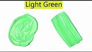 Light Green Color - How To Make Light Green Color - Color Mixing Video