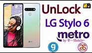 LG Stylo 6 | UnLock SIM | Metro BY T-Mobile | Global Unlocker Tool
