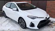 2019 Toyota Corolla SE upgrade - review of features and full walk around