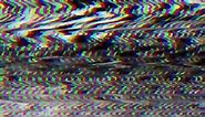 TV Static VHS Recorder Overlay - 3D Color