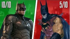 Ranking EVERY SUIT In The Batman Arkham Games