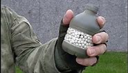 Airsoft Grenade Demonstration -Neutralizer Hand Grenade