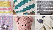 14 Beautiful Bernat Baby Blanket Yarn Crochet Patterns