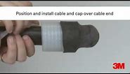 3M Cold Shrink Cable End Caps