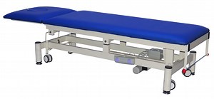 [Hot Item] Hospital Exam Couch Bed Electric Two Section Patient Examination Table for Clinic High Quality