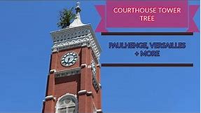 Courthouse Tower Tree, Paulhenge and Versailles, Indiana