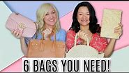 6 HANDBAGS Every Woman Needs | Must Have Purses for Women Over 40