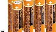 8 Pack 550mAh Nimh Rechargeable Battery, 1.2V HHR-55AAABU AAA Replacement Battery for Panasonic Cordless Phone