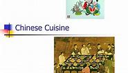 PPT - Chinese Cuisine PowerPoint Presentation, free download - ID:3893757