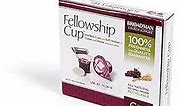 Broadman Church Supplies Pre-filled Communion Fellowship Cup, Juice and Wafer Set, 6 Count