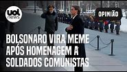 Bolsonaro vira meme após homenagem a soldados comunistas na Rússia; 'sátira saudável', diz Botelho