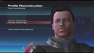 Mass Effect Legendary Edition Celebrity 2021 character creation arnold schwarzenegger face code