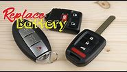 How To Replace Install Battery Car Key Fob Remote Easy Simple