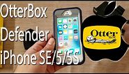 Otterbox Defender Series for the iPhone SE/5/5S in Steel Berry