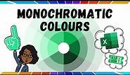Monochromatic Colours | Tints, Tones & Shades | Colour Harmony | Colour Schemes | Colour Theory