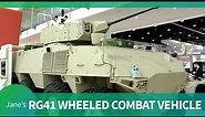 IDEX 2019: RG41 Wheeled Armoured Combat Vehicle