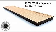 Review: Backspacers for Ikea Kallax by Turntable Revival
