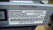Magnavox CDP170MW8 DVD player