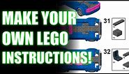 Make your own Lego Instructions Tutorial!
