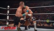 John Cena vs. Zack Ryder - United States Championship Match: Raw, May 25, 2015