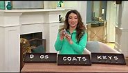Home Reflections Ceramic Wall Hooks on QVC