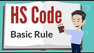 HS Code in Logistics. Export & Import shipping process with HS Code List/Chapter/Heading/Sub Heading