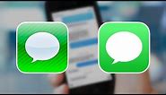 History of iMessage