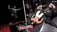 WWE 2K20 SIMULATION: Kevin Owens vs Seth Rollins | Wrestlemania 36 HIGHLIGHTS