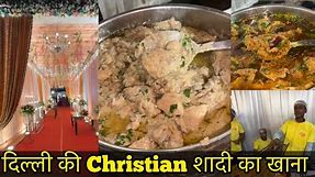 Delhi’s Christian Wedding Food || Unlimited Buffet in Delhi || Unlimited Food || Food in delhi