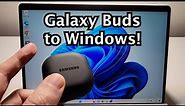 How to Connect Samsung Galaxy Buds 2 Pro to Windows 11 PC
