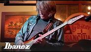 Andy Timmons on the features and design of his AT10P Ibanez signature model