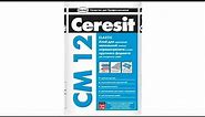 Обзор. Ceresit CM 12. Клей для керамогранита.