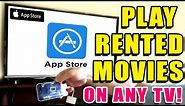 How to Play Apple Store iTunes Rented Movies on TV