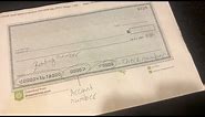 How to find your routing number, account number and check number on a personal check