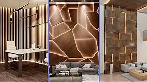 Gorgeous wooden wall panel design ideas for modern home interior